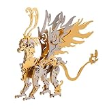 3D Metal Puzzle for Adults, DIY Mechanical Animal Assembly Kit for Adult,Mechanical Color Eagle Bird Puzzles Assembly Brain Teaser Puzzle,3D Metal Model Kits for Adults (Eagle Bird)