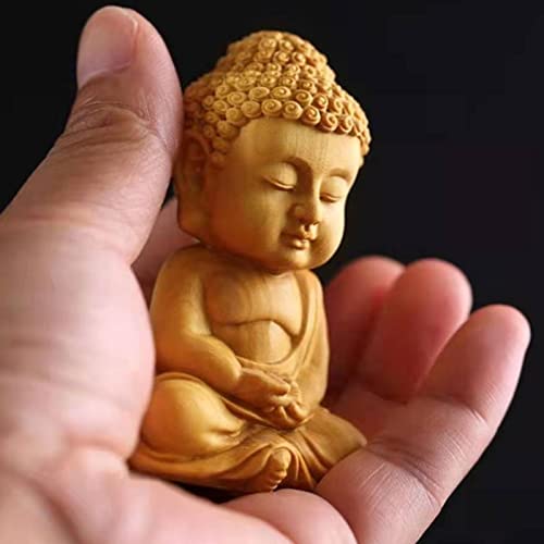 Amazon.com: Duiaynke 2X Buddha Statue Crafts Decoration Lawn