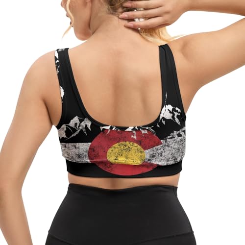 Image of Yoga top Women's Cheerleading Uniform Gym Outfit Running Crop Tops Yoga Shirts Casual Tank Top