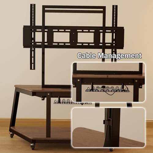 Soporte móvil para TV con ruedas hasta 100 pulg. miniatura 7