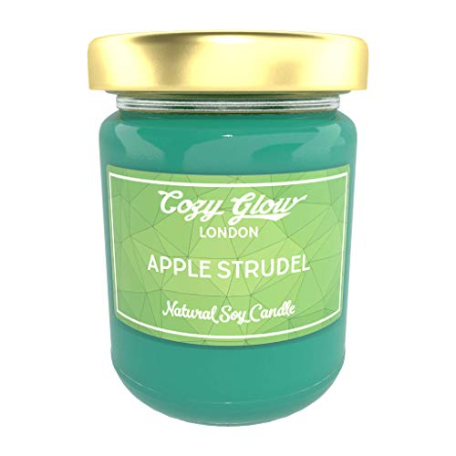 Bougie de soja d'exception Cozy Glow cire verte grand modèle
