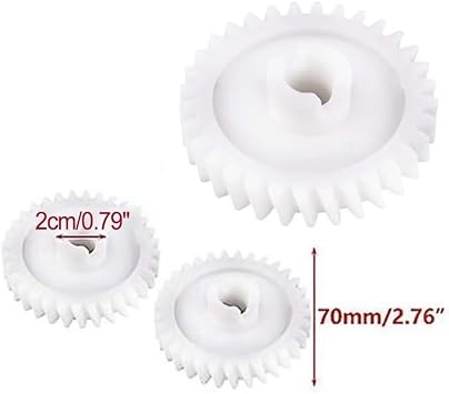 3 Unit Drive Gear 41A2817 for LiftMaster For Chamberlain For Craftsman Garage Door Openers Compatible with 450 550 700WHC 701WHC 1000 4000