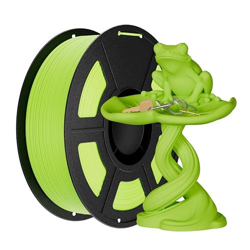 Conjure PLA+ 3D Printer Filament, PLA Plus Filament 1.75 mm, 1kg Green