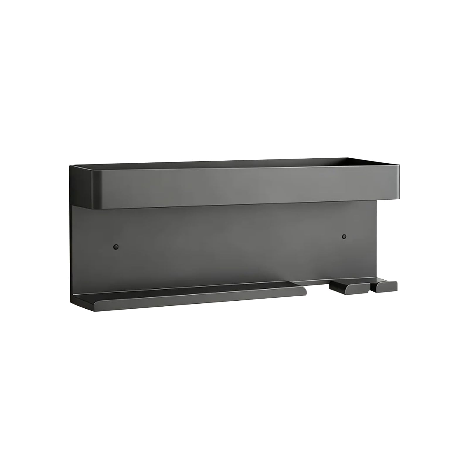 DYOUen Wandhalterung Curling Halter Organizer Stand Lagerregal für Dyson Airwrap, Edelstahl ohne Stanzen Aufbewahrungshalter (Stil 3)