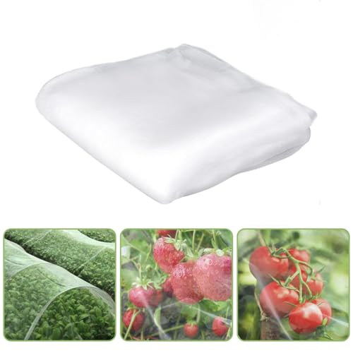 LMSHOWOWO Filet Anti Insecte Potager 3m x 4m, Ultra Fine Anti-Insecte en Maille, Filet de Protection Anti-Insectes, Filet Anti-Insectes pour Jardin, pour Plantes Légumes Fruits Fleurs Serre