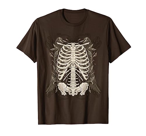 Fairy Grunge Fairycore Esqueleto Estético Y2K Alt Ropa Camiseta