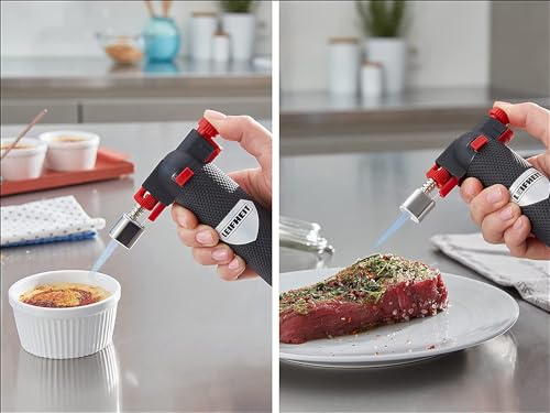 Leifheit Flambierer, Piezozündung für Karamellisieren und Aromatisieren – Ansicht 5