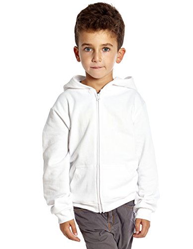 Leveret Kids & Toddler Hoodie Boys Girls 100% Cotton Zip-Up Hoodie Jacket (2-14 Years) Variety of Colors - Main Image