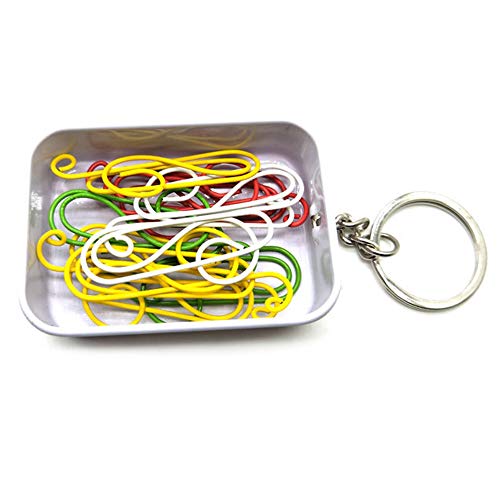 12 pçs/caixa Cor Nota Musical Forma Clipes de Papel Marcadores de Metal Arquivos Livro Página de Pap