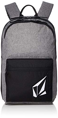 Volcom Academy  Mochilas para Hombre  Gris  Black Grey   45 cm
