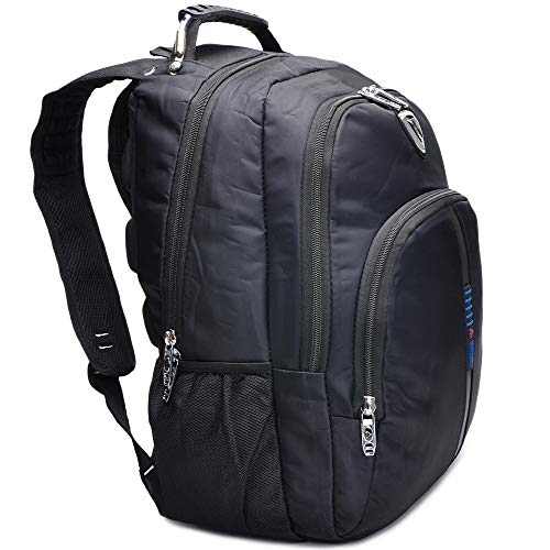Mochila Notebook Executiva Reforçada com Cabo de Aço RF0002 Cor:Preto
