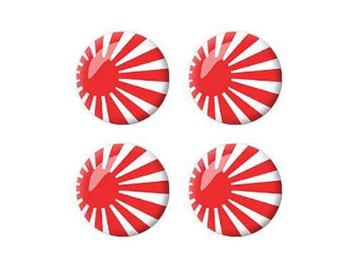 Amazon.com: GRAPHICS & MORE Japan Japanese Flag Rising Sun - Wheel