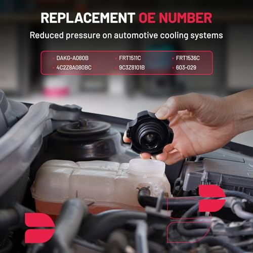 Image of BDFHYK Engine Coolant Expansion Reservoir Overflow Tank Compatible with E-150 E-250 E-350 E-450 E-550 Econoline Super Duty Club Wagon F-53 Motorhome Chassis Replace 603-029 FRT1511C FRT1536C
