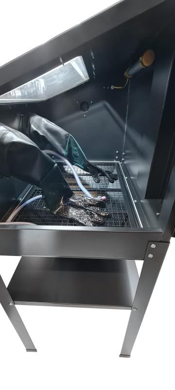 Cabina di sabbiatura 220 L – 8 Bar per Officina, Manutenzione e Riparazione