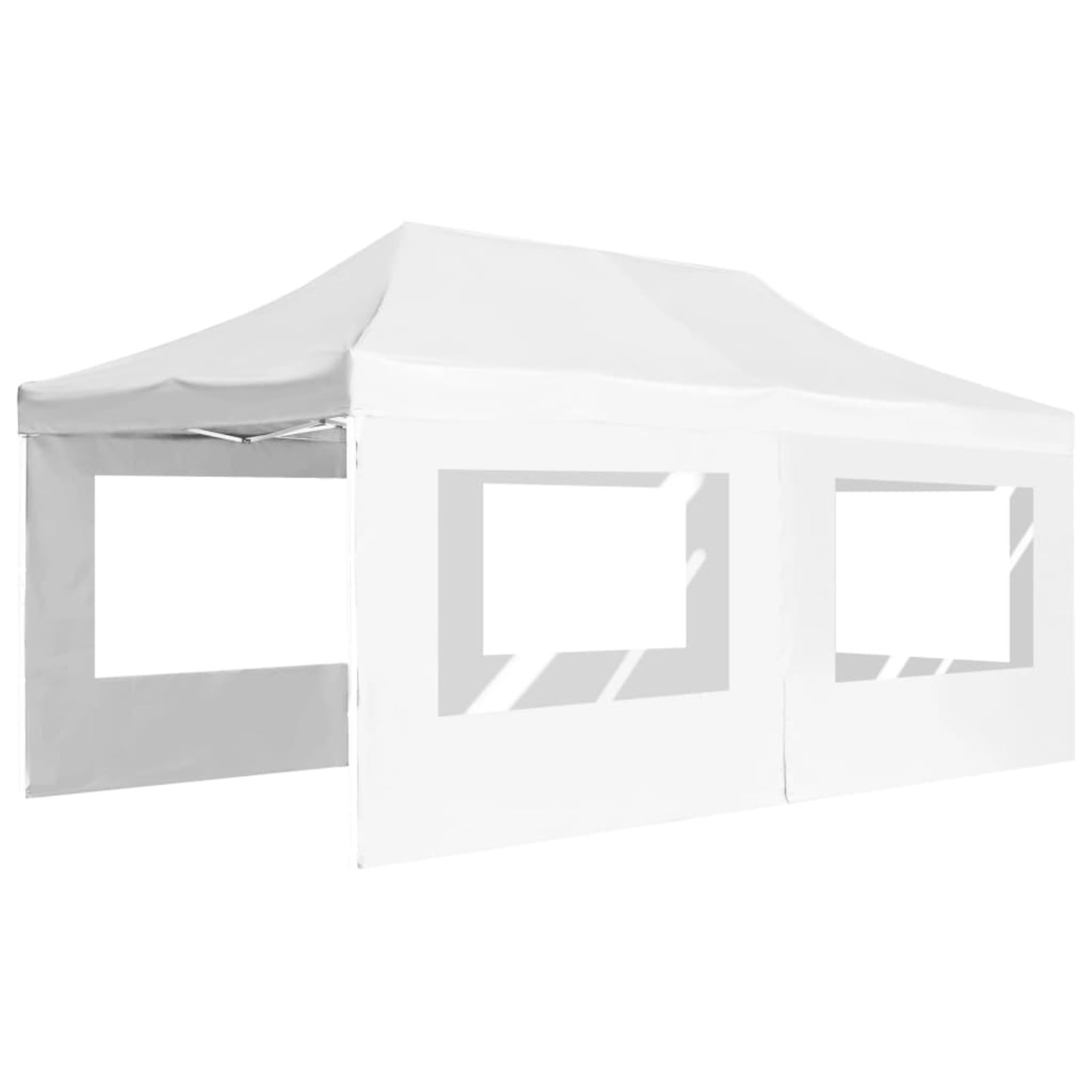 LAPOOH Gazebo Professionale Pieghevole Alluminio e Pareti 6x3m Bianco,Gazebo,Gazebo Professionale,Gazebo da Giardino,Gazebo Esterno(SPU:45510)