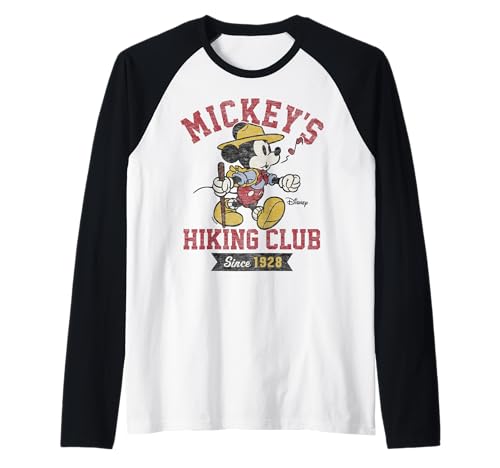 Mickey's Hiking Club Raglan Tee Disney Anti-Frottement Enfant Active