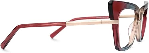 Miniatura 6 de VOOGLAM Gafas elegantes con bloqueo de luz azul de ojo de gato para mujer gafas anti UV para fatiga ocular Mariana