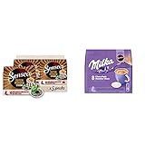 Senseo® Pads Guten Morgen Strong XL - Kaffee UTZ-zertifiziert - 5 Packungen x 10 Becherpads & Milka Kakao Pads, 40 Senseo kompatible Pads, 5er Pack, 5 x 8 Getränke, 560 g