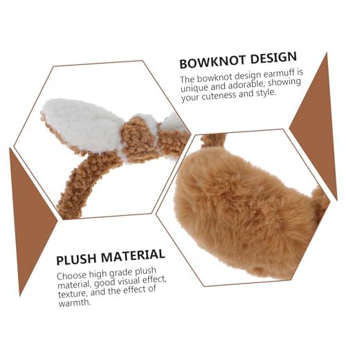 Warm Earmuffs Fluffy Ear Muffs Boys Fur Ear Warmers Women Adorable Ear Muffs for Winter Women Winter4