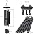 ASTARIN 45 in Memorial Wind Chimes Large with 6 Heavy Tubes, Large Deep Tone Wind Chimes Outdoor for Garden Hanging Décor,Sympathy Gifts. Black