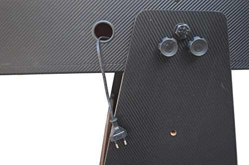 TopTable Airhockey Easy Mobile Grau-Schwarz 6.5ft - Airhockey Klappbar – Bild 5