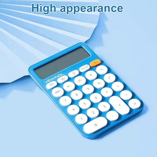 Image of Standard Calculator 12 Digit,6.2 * 4.2in Desktop Large Display and Buttons,Calculator with Large LCD Display for Office,School, Home & Business Use,Automatic Sleep,15 Tilt Screen