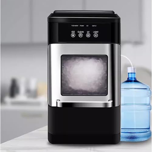 Máquina fabricadora de hielo compacta de acero inoxidable miniatura 7