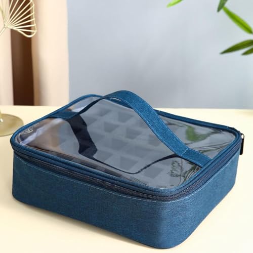 Bolsa multifuncional para de uñas con tapa transparente para evitar derrames y localizar tonos 4