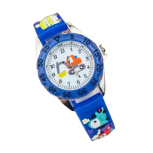 Reloj de pulsera para niños con excavadora para regalar