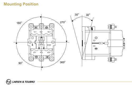 Image of 255Amps MCX 34 4Pole Contactor 240V + 2NO 2NC Contact (Catno : CS97022BOOO)
