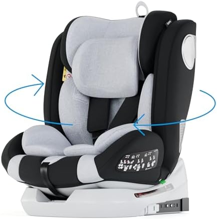 Babify Onboard Isofix Car Seat for Babies and Children, 0 Months - 12 Years,...
