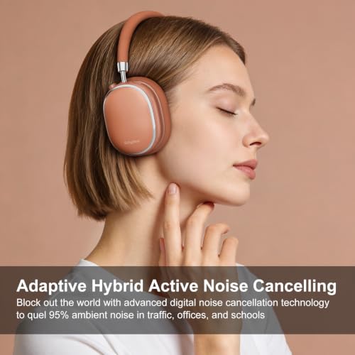 Image of Srhythm NiceComfort 95 Adaptive Noise Cancelling Headphones Wireless