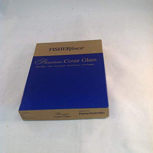 Fisher Scientific 12-548-5C - Copertina in vetro, 22 x 40 cm, confezione da 11