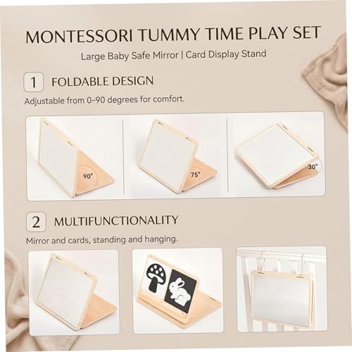 Miroir pour bébé 0-3 mois : captivez son attention avec Montessori - 4