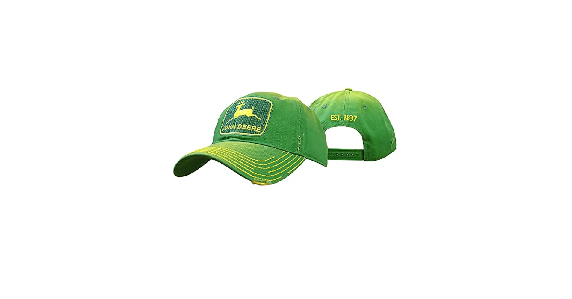 Amazon.com: John Deere Embroidered Logo Vintage Baseball Hat