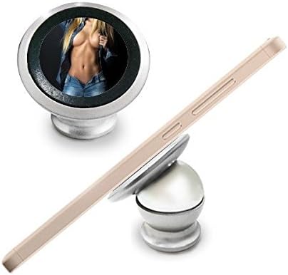 Amazon Co Jp Dカップカウボーイpretty Galホットヌードセクシーbabe Girl乳房胸lady画像磁気電話マウント車のダッシュボードホルダー携帯電話360度回転ギフト 車 バイク