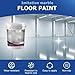 Epoxy Sand Floor Coating, Self Leveling Epoxy Colored Sand, Quick-Dry Waterproof Water Based Epoxy Floor Paint, For Both Indoorand Outdoor (Gray(B))