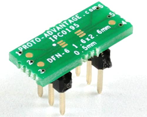 Adaptateur SMT IPC0195 haute précision pour boîtier DFN-6 vers DIP-6