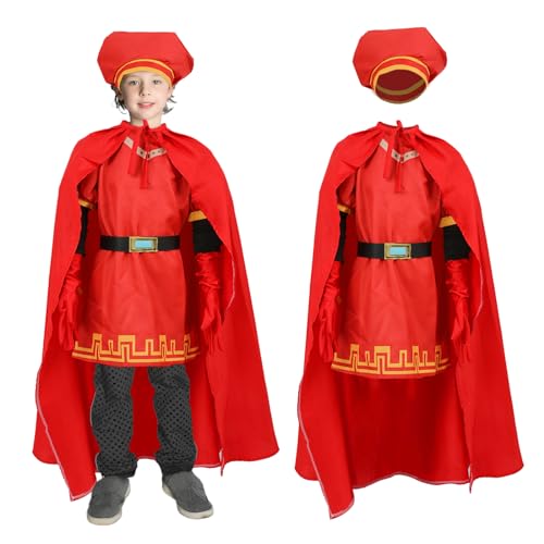 Disfraz Kids Lord Farquaad 6 Piezas Conjunto