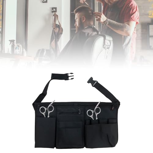 Zialofi de Barbeiro, de Salão, Cinto de Cabeleireiro, de Meia Cintura, Bolsa de Tesoura de Cabeleire