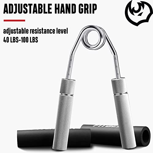 FitBeast-Hand-Strengthener-Grip-Adjustable-Resistance-40-100-LBS-Grip-Strength-Trainer-Metal-Hand-Exerciser-for-Strength-Hand-Squeezer-Grip-Strength-Wrist-Finger-Hand-Gripper-with-2-NBR-Covers