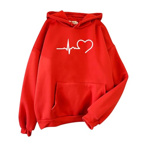 FJKVAVF September Angebote Sale Fliederfarbener Pullover Damen Retro...