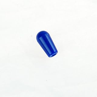 Metric M4 Switch Tip knob Cap for Toggle Pickup Selector,Plastic/Blue