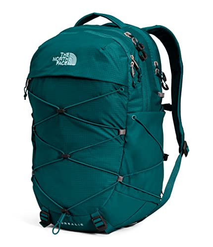 Image of The North Face Women's Borealis Commuter Laptop Backpack, Harbor Blue /TNF White, One Size
