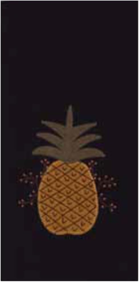 Home Collection by Raghu Pineapple Welcome Towel, 18 x 28" Set of 2