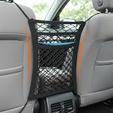 Hundegitter Auto | Hundenetz Auto | 3-Lagiger Organizer für Rücksitz – Multifunktionale...