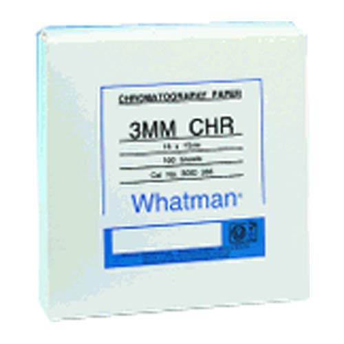 Cytiva 3030-931 Chr Cellulose Chromatography Paper Sheet, 68cm Length x 58cm Width, 29psi Dry Burst, 130mm/30min Flow Rate, Grade 3MM (Pack of 100)