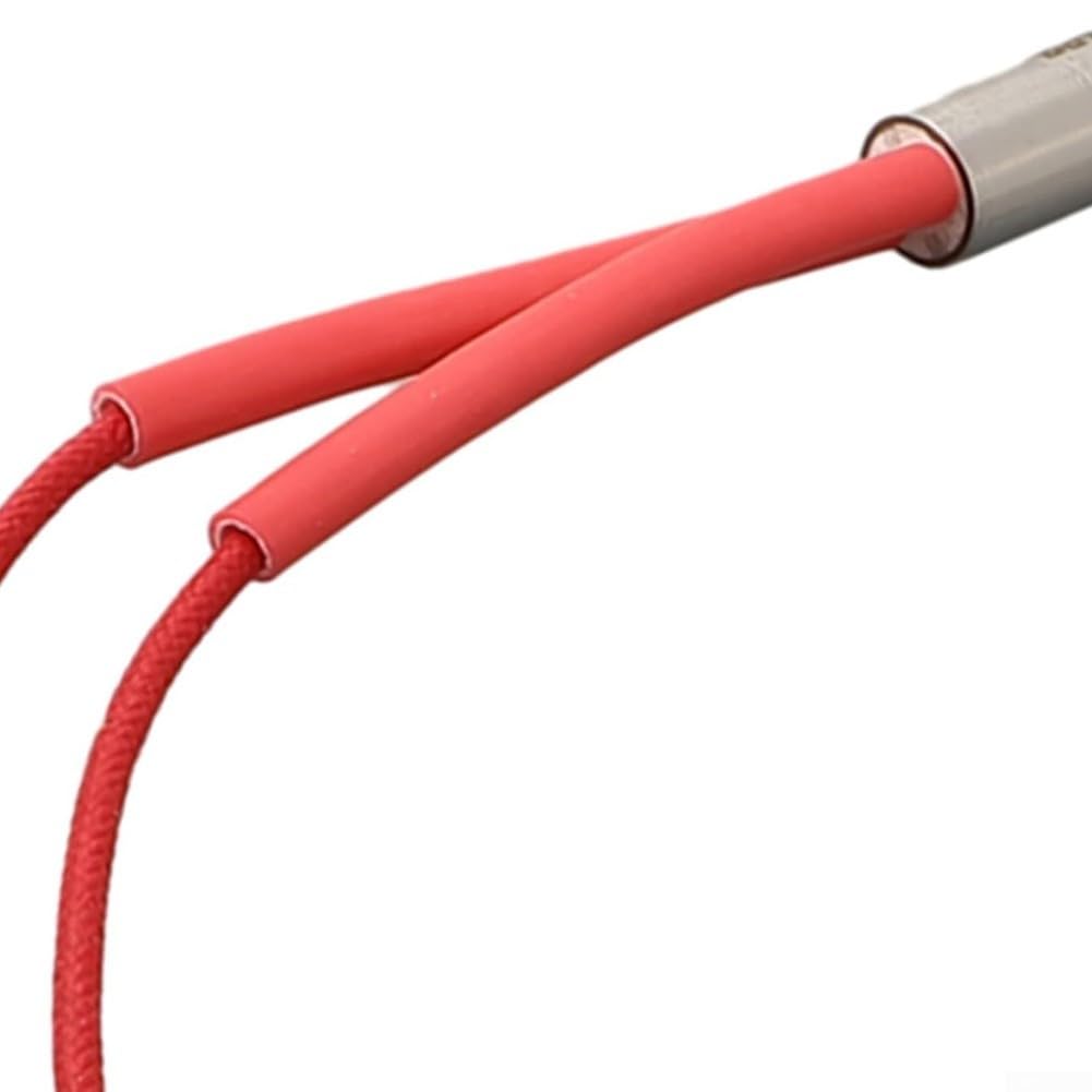 Barra de encendido de estufa de pellets de acero inoxidable de 300 W, 230 V, 9,5 mm de diámetro, 150 mm de longitud para modelos P6 P9 P12, pieza de calefacción eficiente