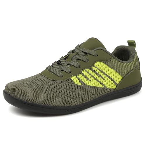 Aonegold Barefoot Minimalistas Hombre Mujer Zapatillas De Trail Running Ligeros Transpirables Deporte Con Horma Ancha Zapatos Descalzos Calzado Para Fitness 806 Verde 42eu Aonegold Barefoot Minimalistas Hombre Mujer Zapatillas De Trail Running Ligeros Transpirables Deporte Con Horma Ancha Zapatos Descalzos Calzado Para Fitness 806 Verde 42eu