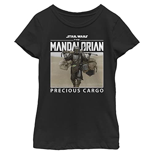 Tee shirt Star Wars Mandalorian fille L vêtement de voyage noir